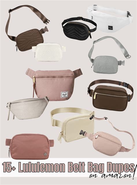 lulu belt bag dupe|lululemon belt bag knock offs.